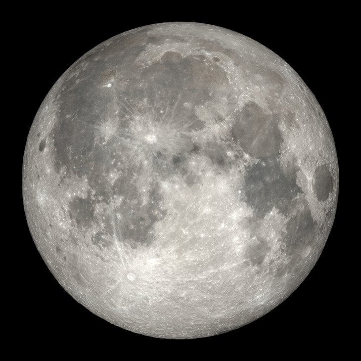 Luna llena del 28 de agosto de 2026. NASA