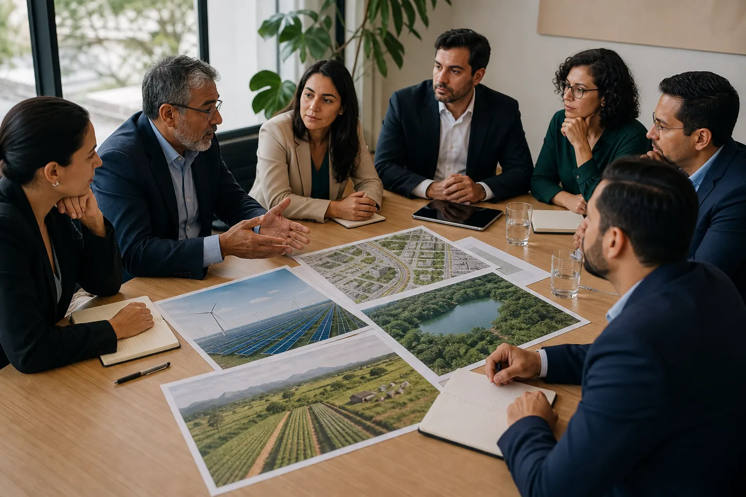 Mesa de diálogo sobre financiamiento climático e inversión sostenible en México