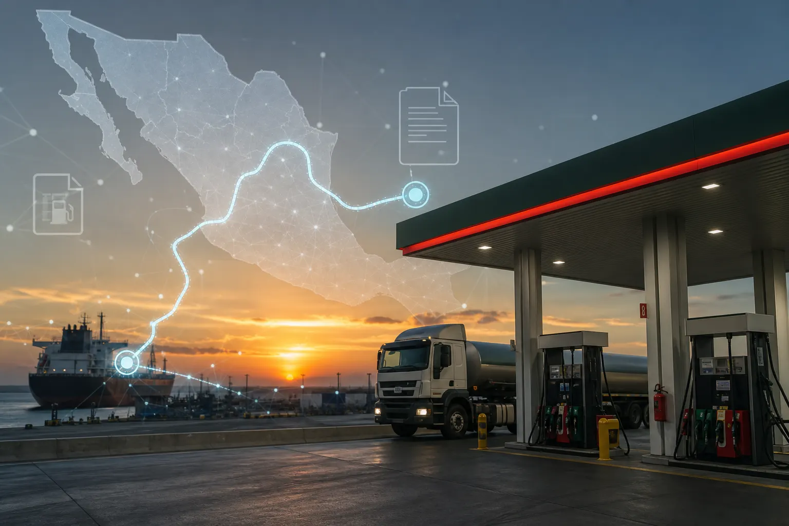 Sistema digital de trazabilidad del IEPS para gasolina y diésel en México