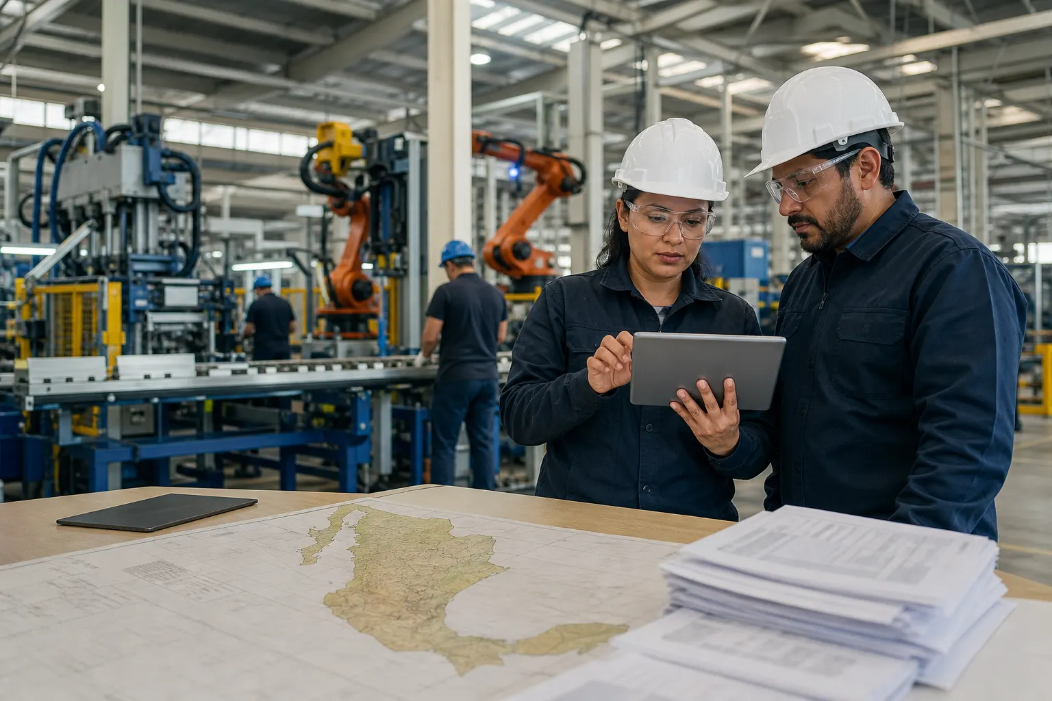 Planta industrial en México vinculada a proyectos de inversión del Plan México