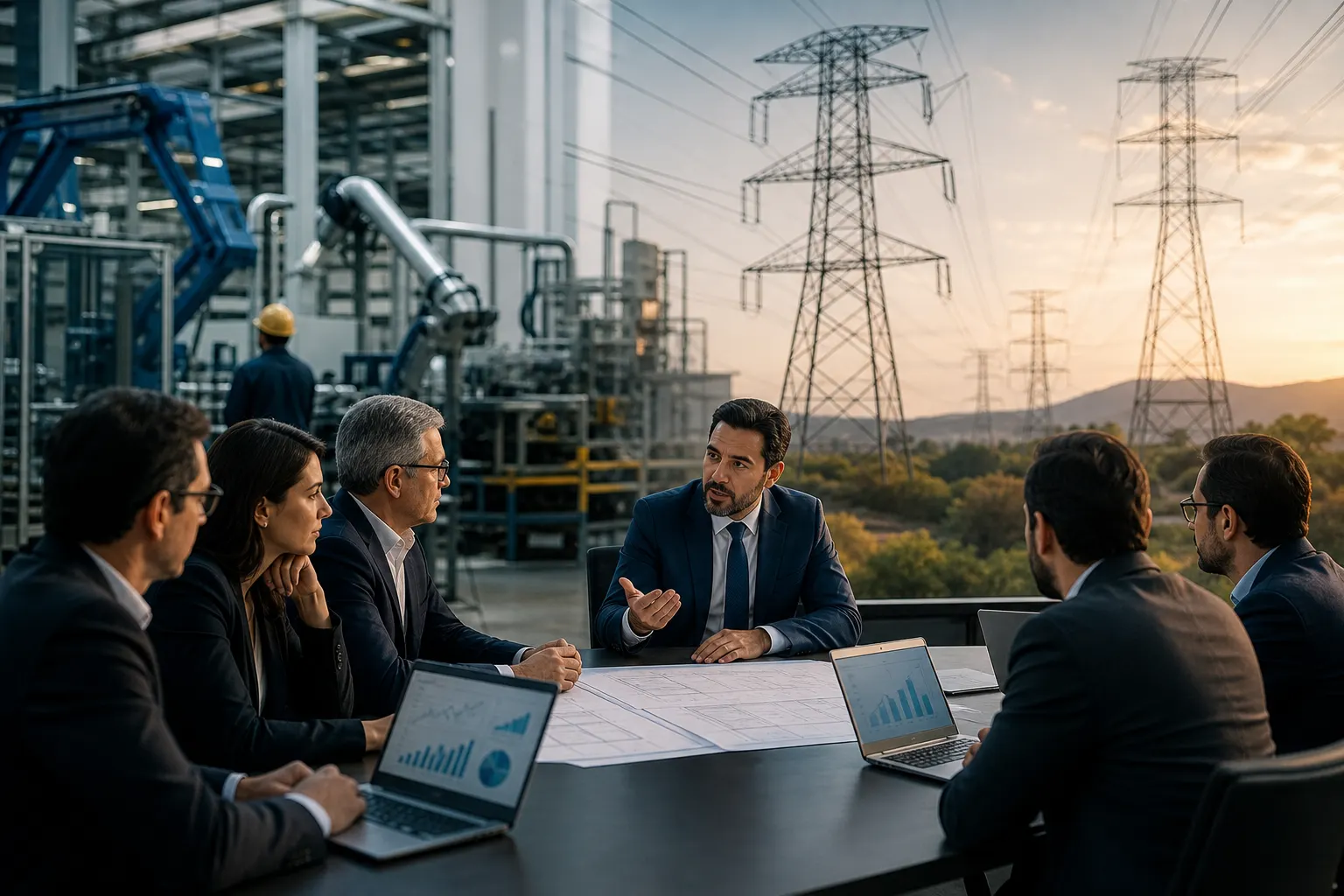 Reunión sobre inversión, infraestructura y manufactura vinculada con el Plan México