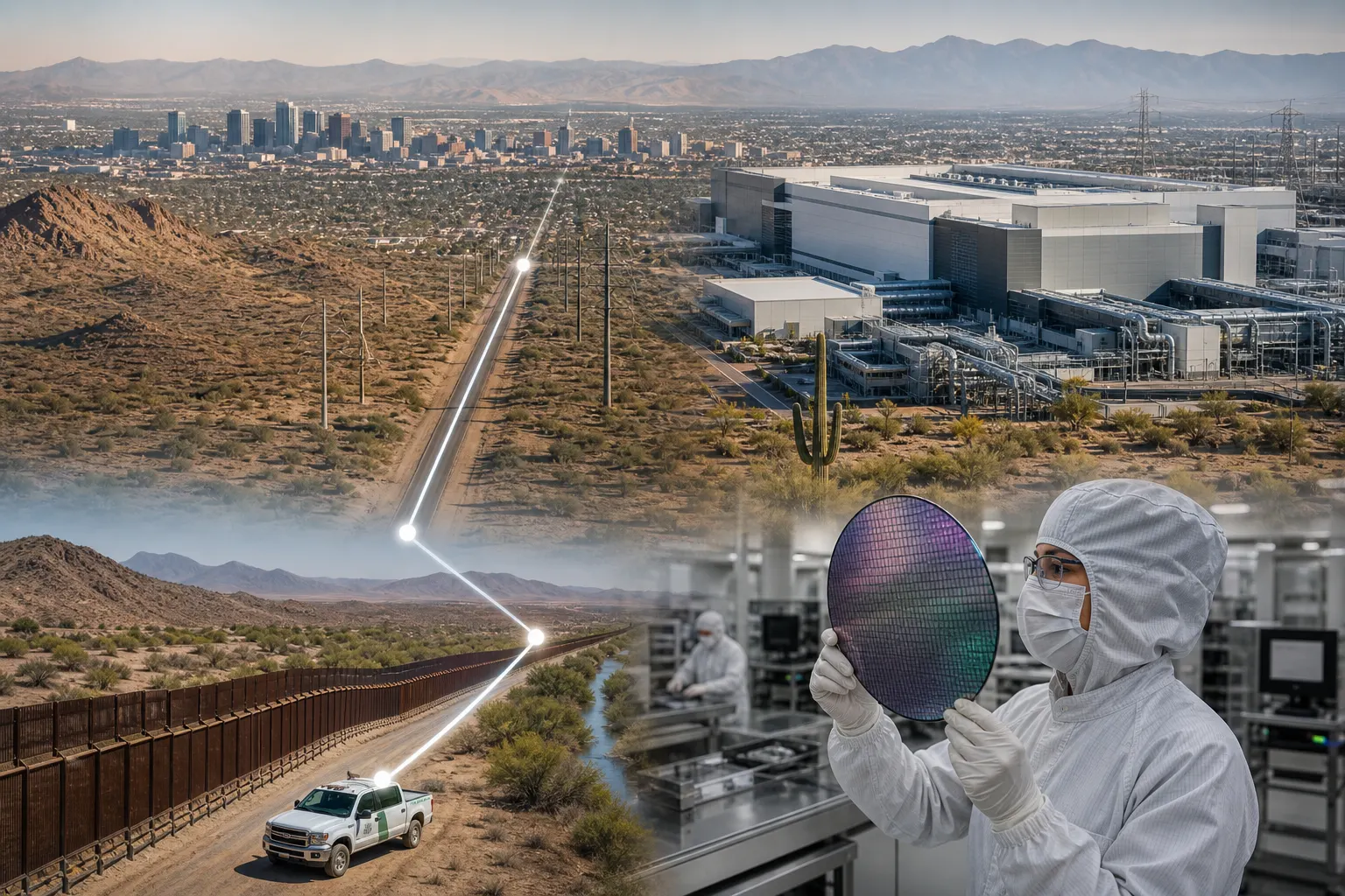 Planta de semiconductores en Arizona y conexión industrial con México