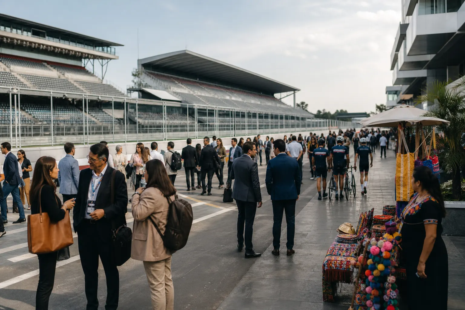 Congreso Mundial de Turismo Deportivo en el Autódromo Hermanos Rodríguez de la Ciudad de México