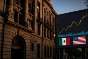 Banxico debate nuevos recortes mientras el peso cae a 18.41 por dólar